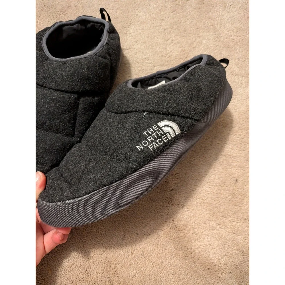 The North Face Mens ThermoBall Traction Mule Wool Charcoal Grey A1NH L 10-11